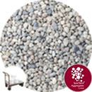 Rounded Gravel Nuggets - Floral White - Collect